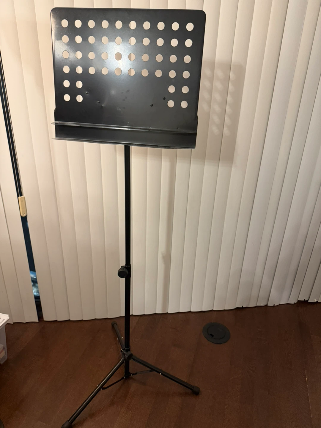 Double-Shelf Music Stand with Adjustable Height