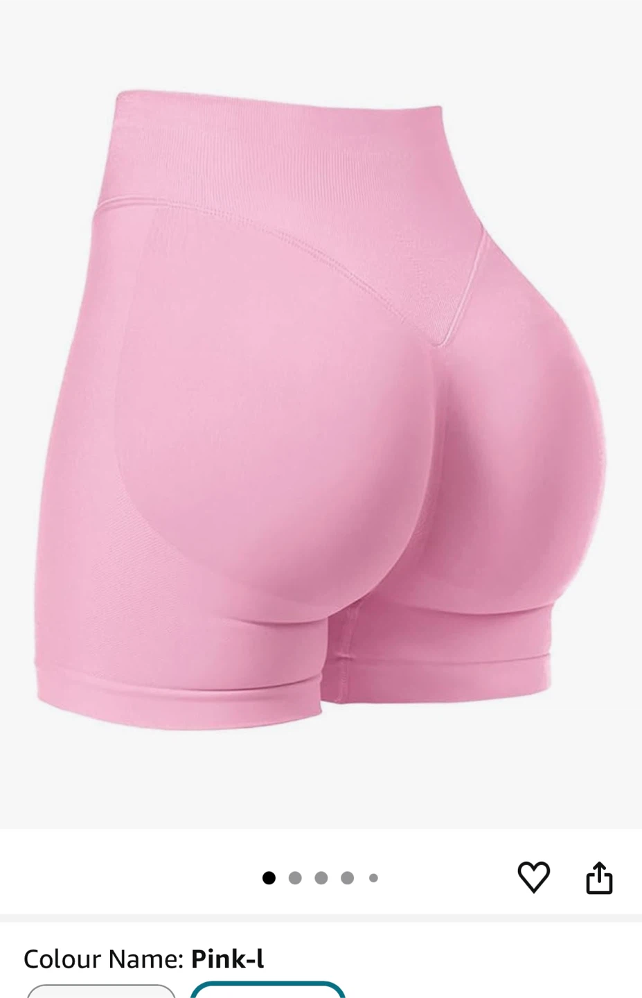 Pink Workout Shorts