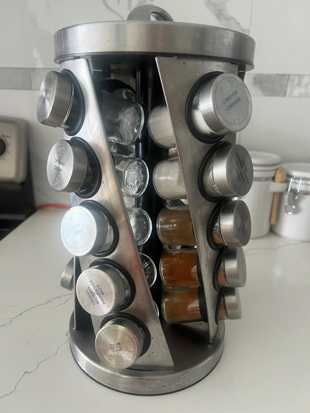 16 Jar Spice Rack