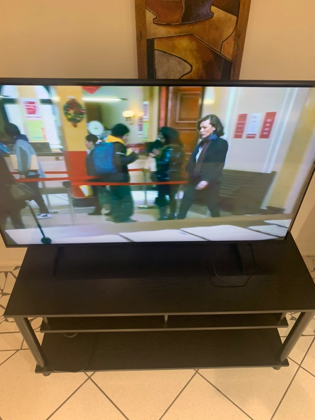 Black Entertainment Unit TV Stand - photo 2