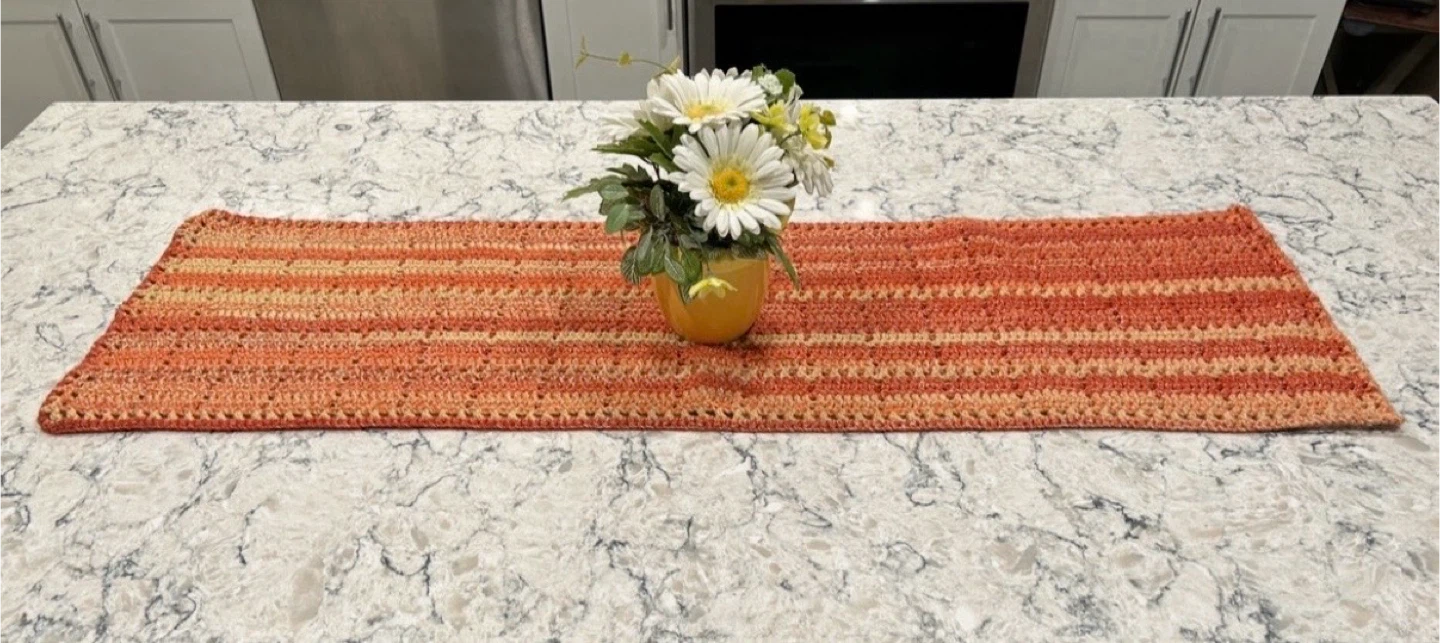 100% Acrylic Wool Handmade Table Runner - photo 5
