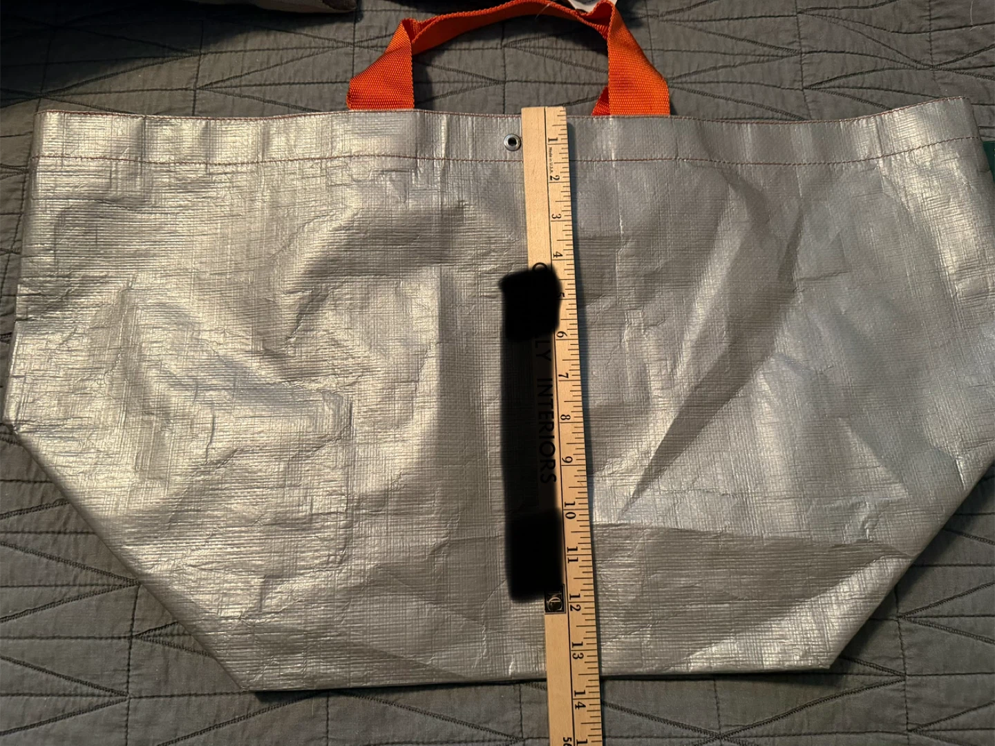 Hervé Chapelier Silver Tote Bag - photo 5