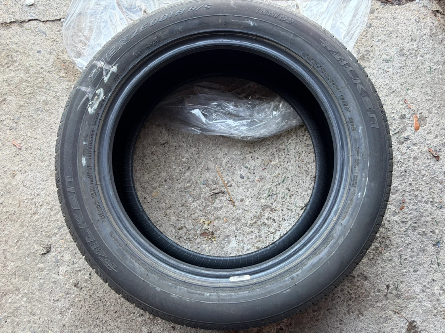 Falken 225/55R18 98V ZEIX M & S All Season Tires (Set of 4) - photo 2