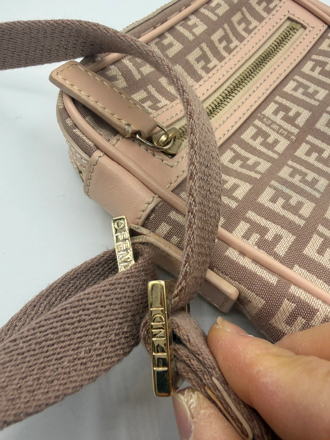 Fendi Monogram Canvas Crossbody Bag - photo 2