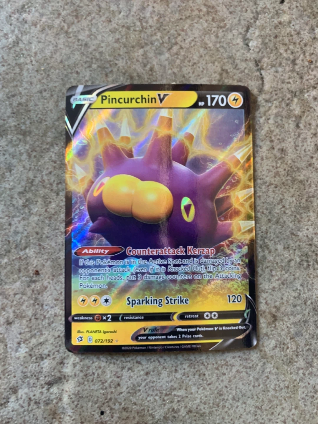 Pokemon Trading Card Bundle - Urshifu V, Pincurchin V, Porygon-Z - photo 3