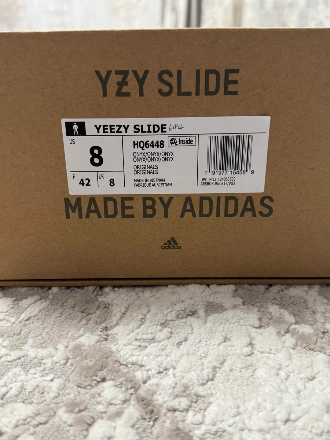 Adidas Yeezy Slide Onyx HQ6448 Men's Size 8 - photo 2