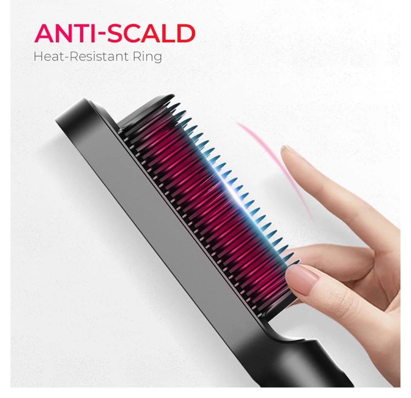 TYMO RING Hair Straightener + Comb with Accessories - photo 4