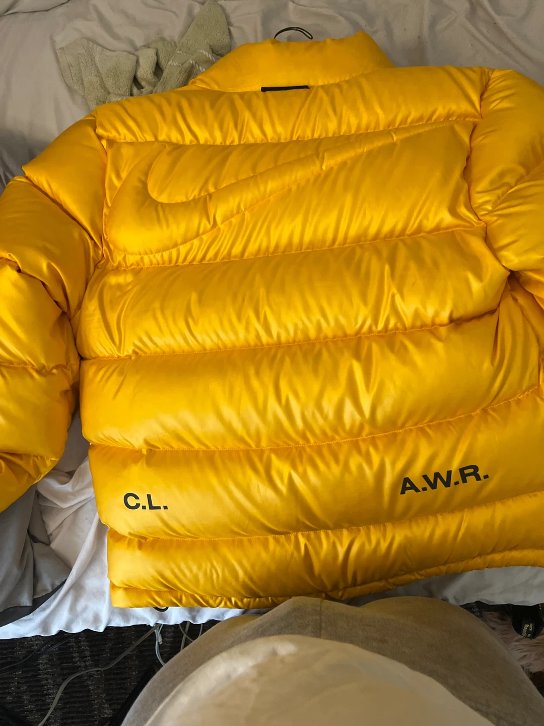 Nike NOCTA Puffer Jacket Yellow - photo 2