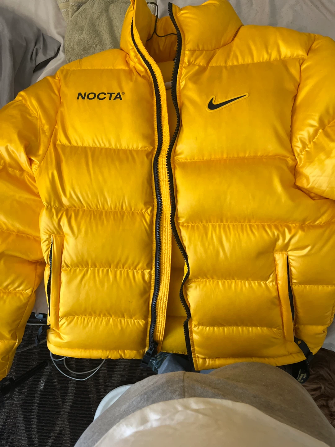 Nike NOCTA Puffer Jacket Yellow