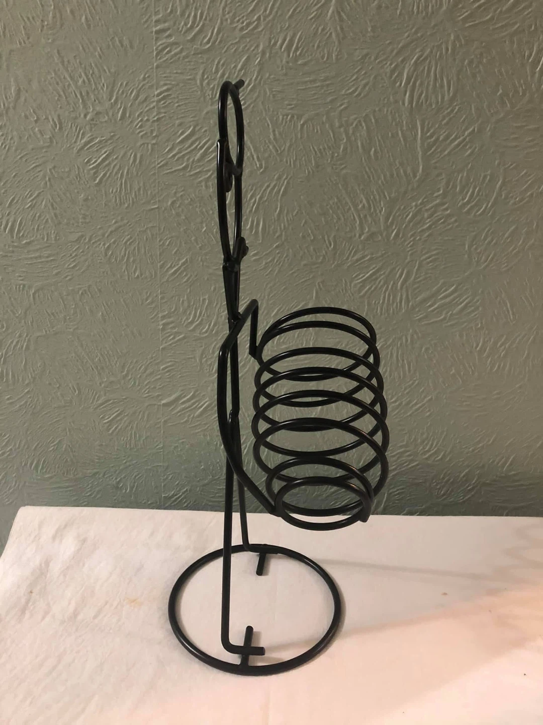 2 Metal Wine Rack / Holder Figurine - photo 2