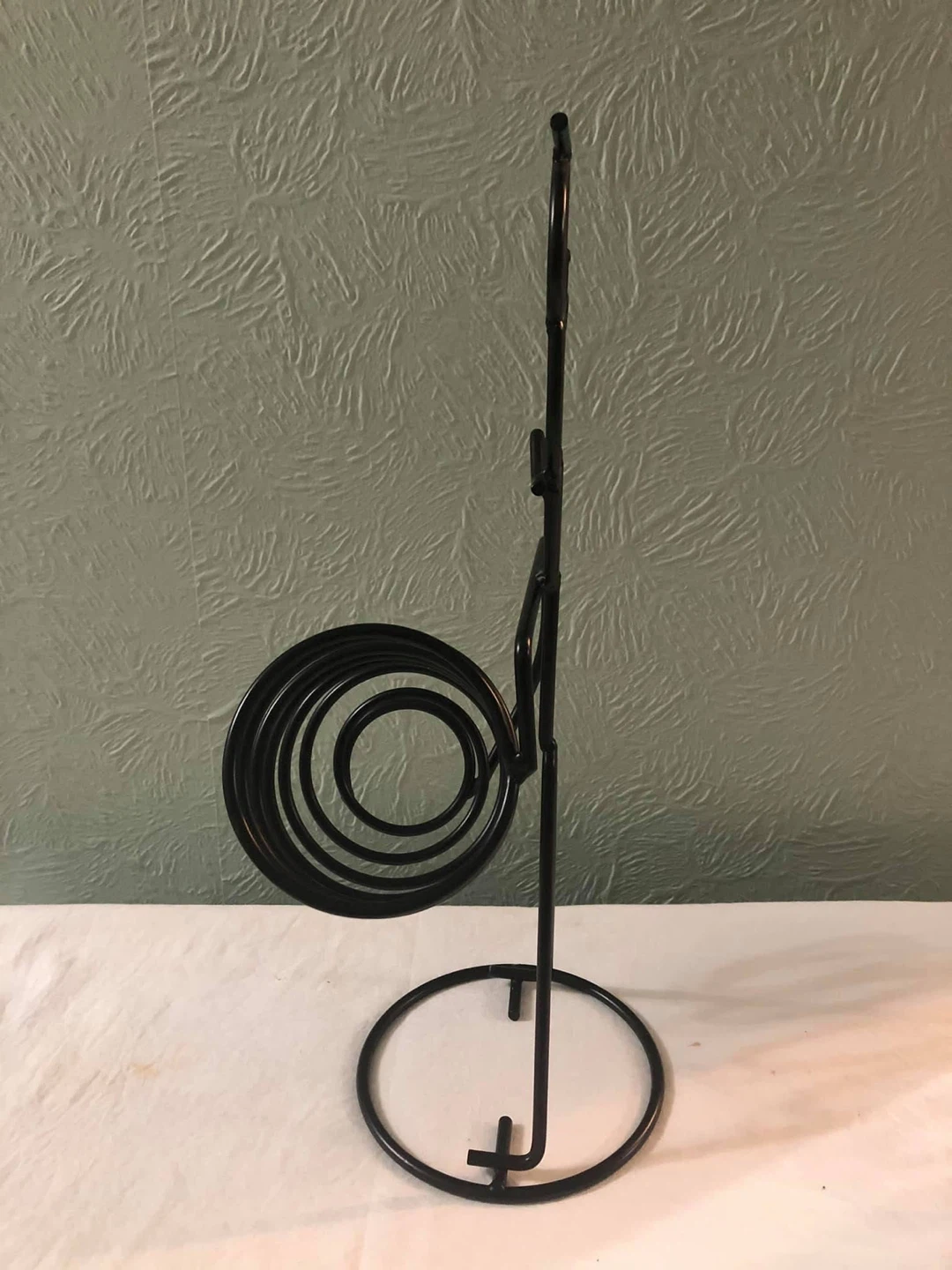2 Metal Wine Rack / Holder Figurine