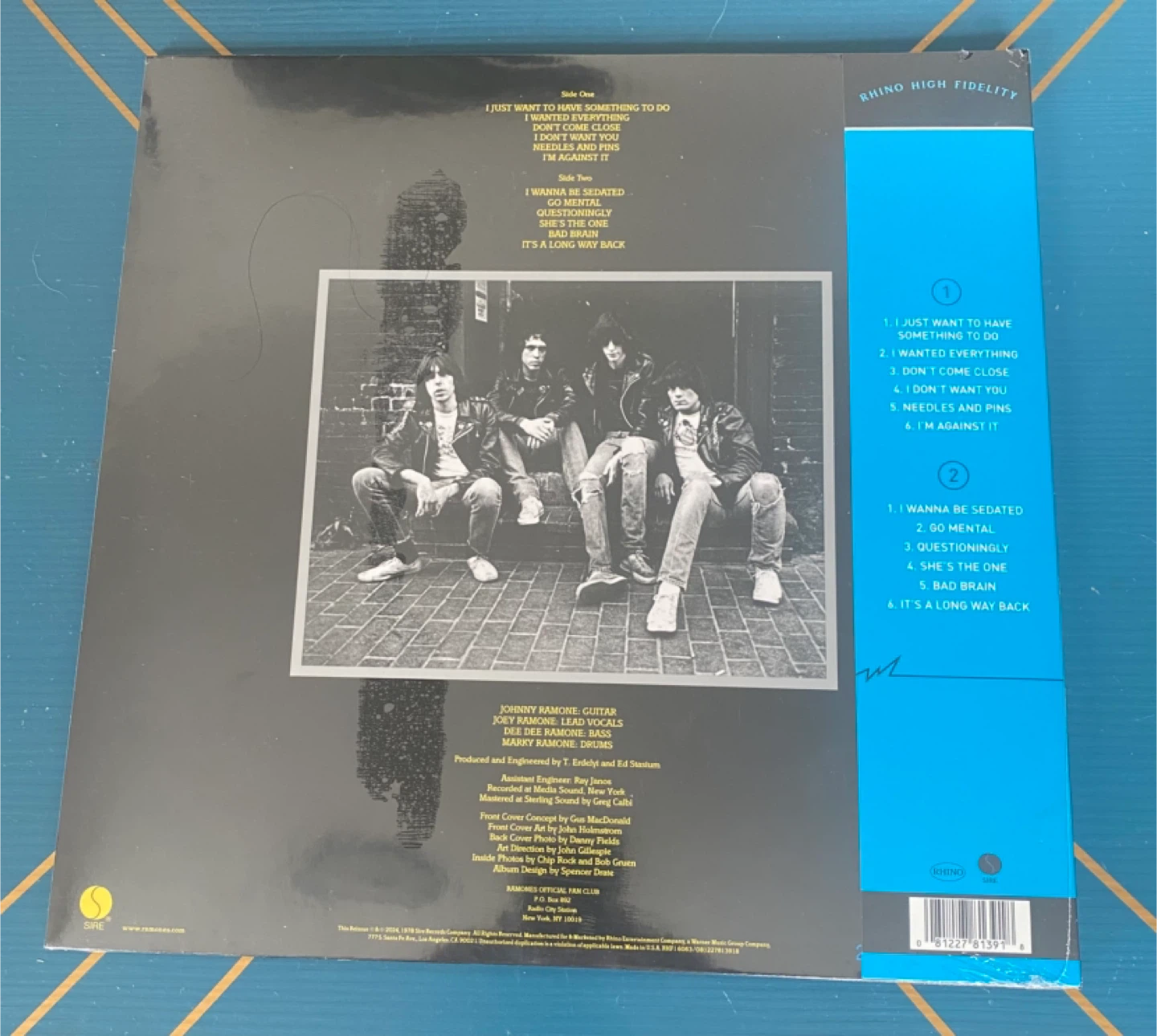 Ramones - Road to Ruin Vinyl LP 2024 Rhino mint sealed Punk - photo 2