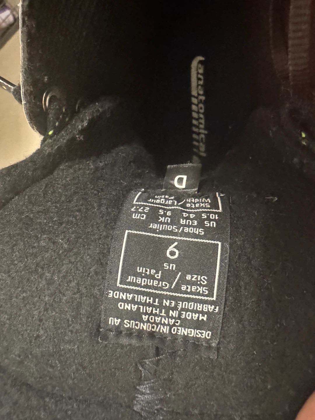 Reebok 1K Hockey Skates Size 9 - photo 4