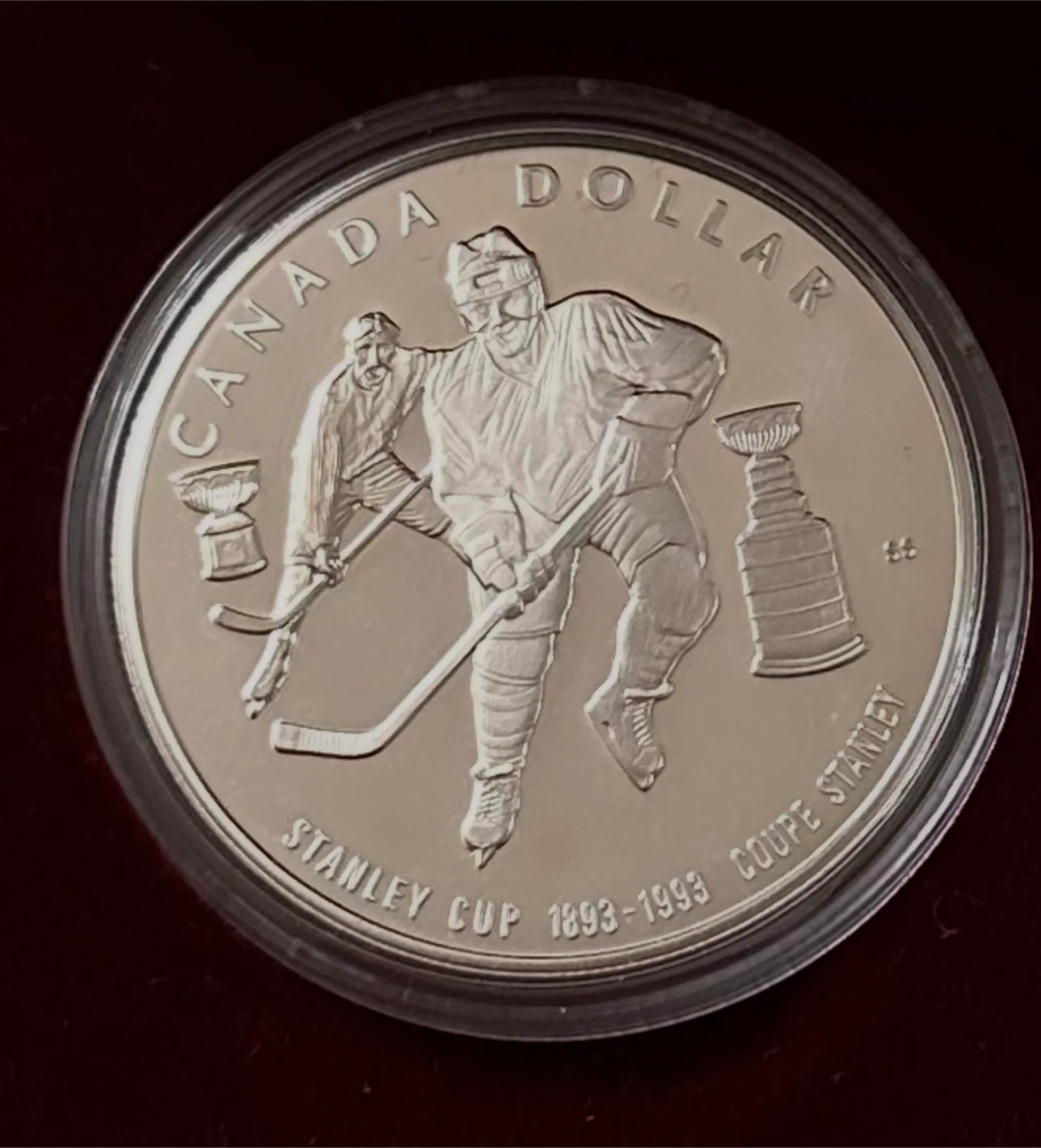 Canada Dollar Coin - Rare Stanley Cup Centennial