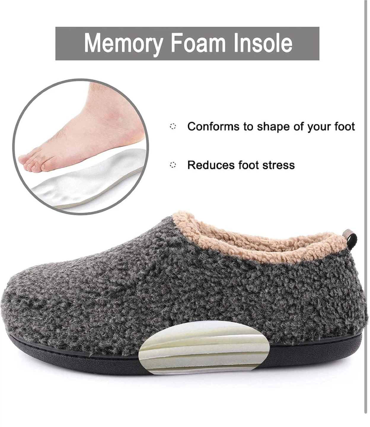 NEW! RockDove Men's Nomad Slipper with Memory Foam - photo 3