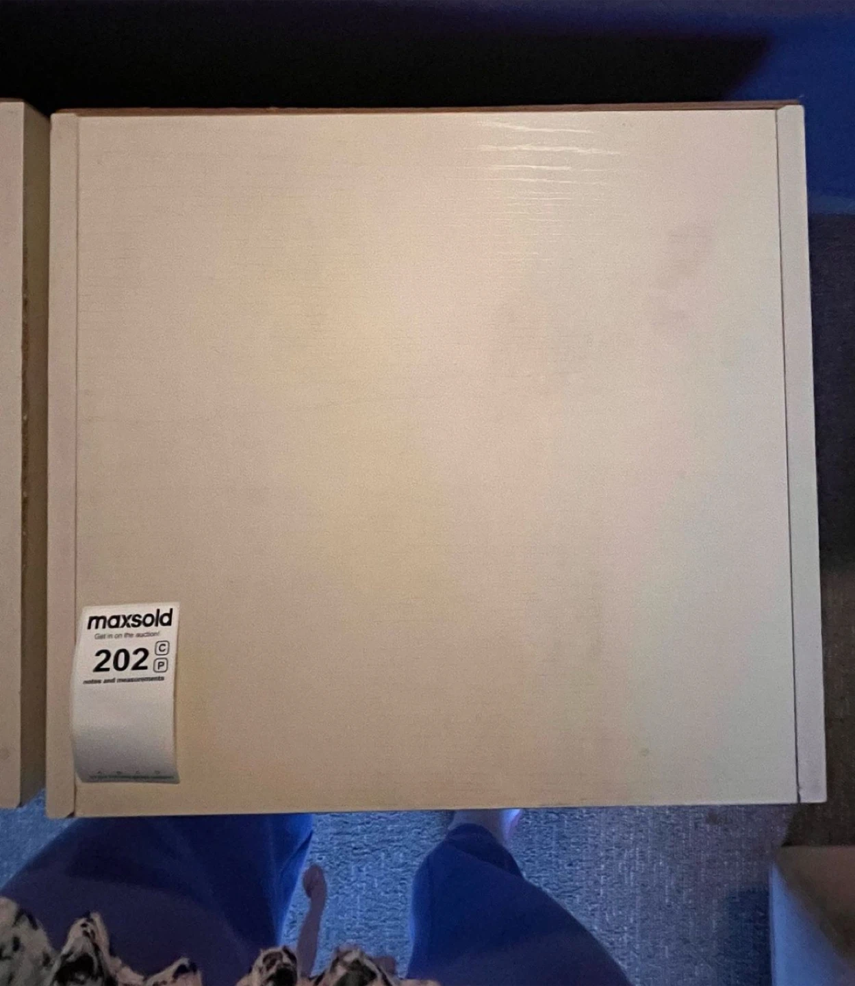 FREE Pair of Cream Laminate Nightstands - photo 4