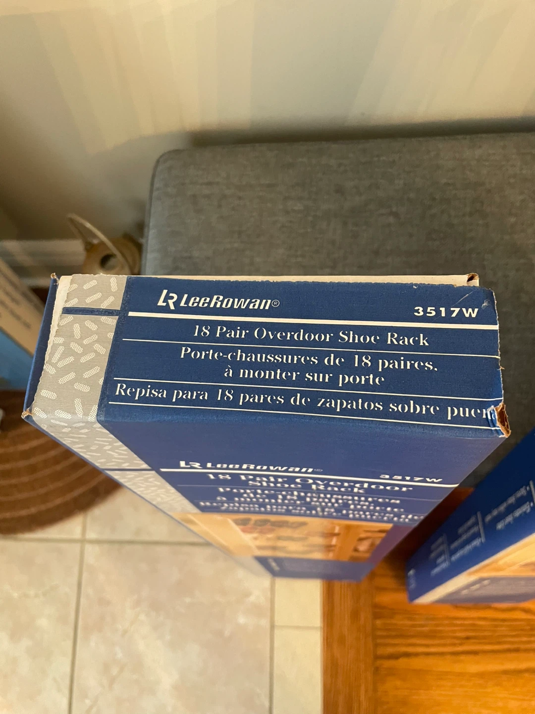 2 Lee Rowan 18 Pair Overdoor Shoe Rack - photo 3