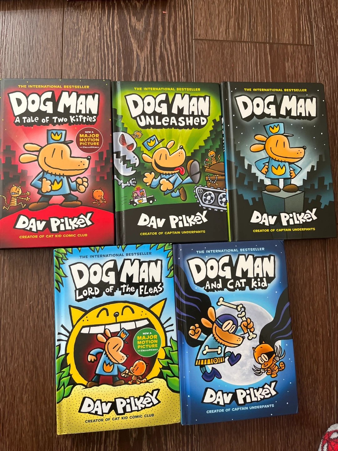 Dog Man Book Collection by Dav Pilkey