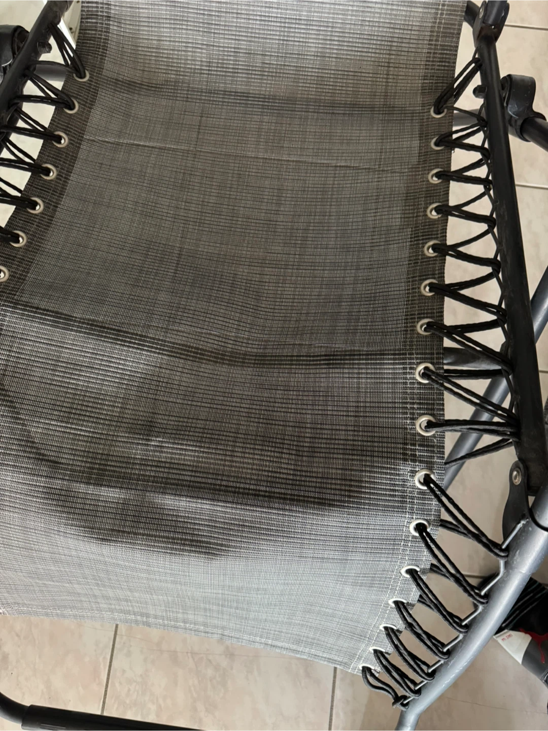 Grey Zero Gravity Chair with Padded Headrest - photo 4