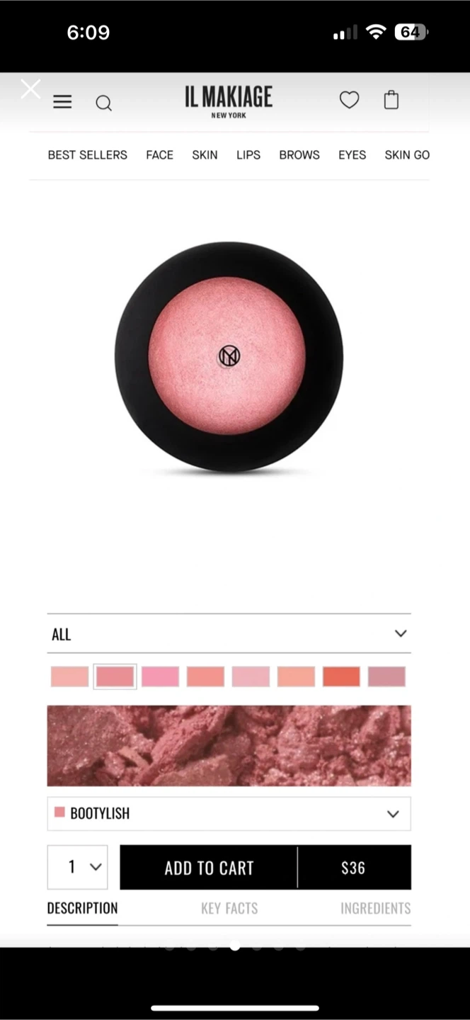 IL MAKIAGE "Bootylicious" Mineral Baked Blush - photo 4