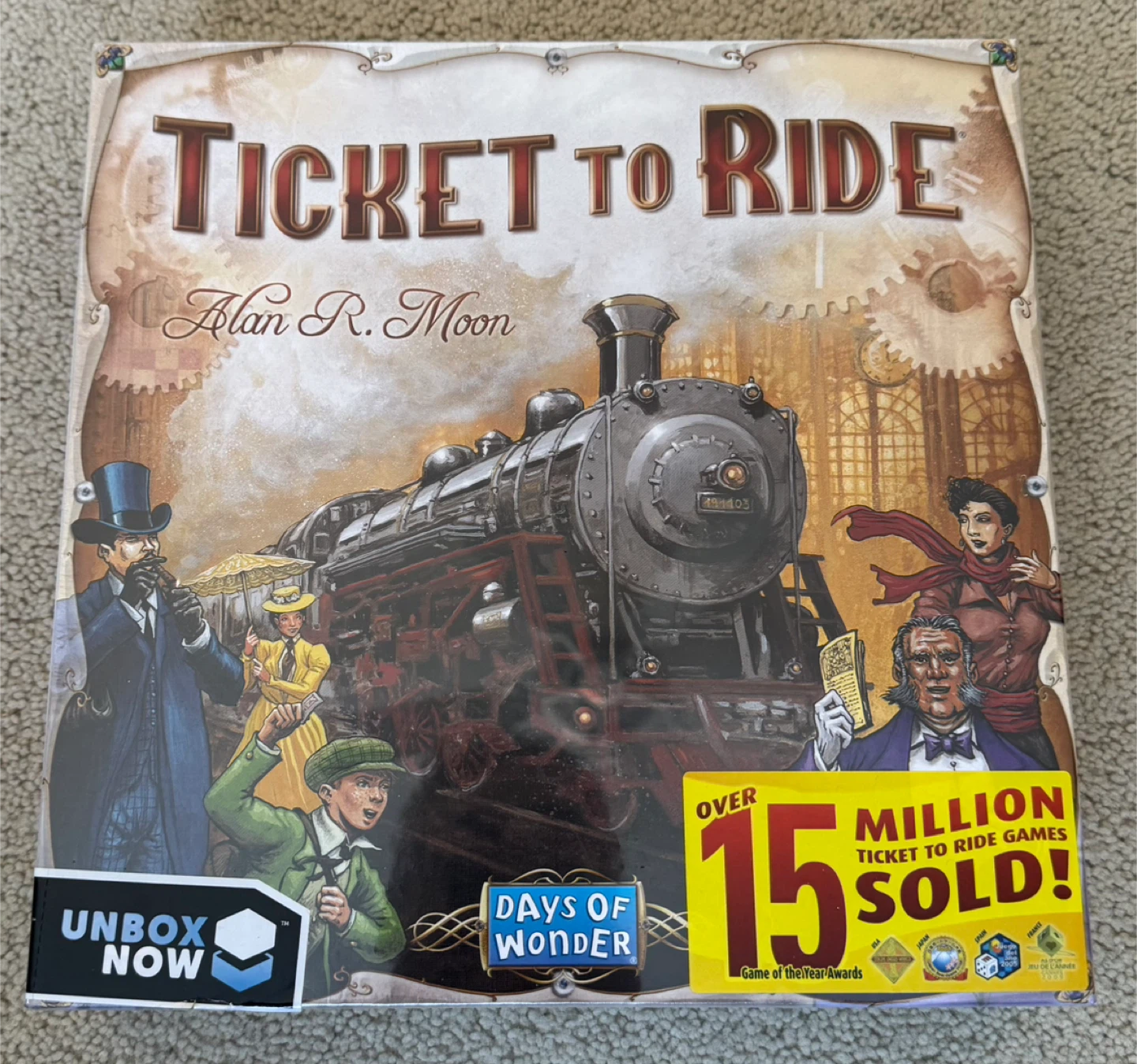 Ticket to Ride: The Cross-Country Train Adventure Game!