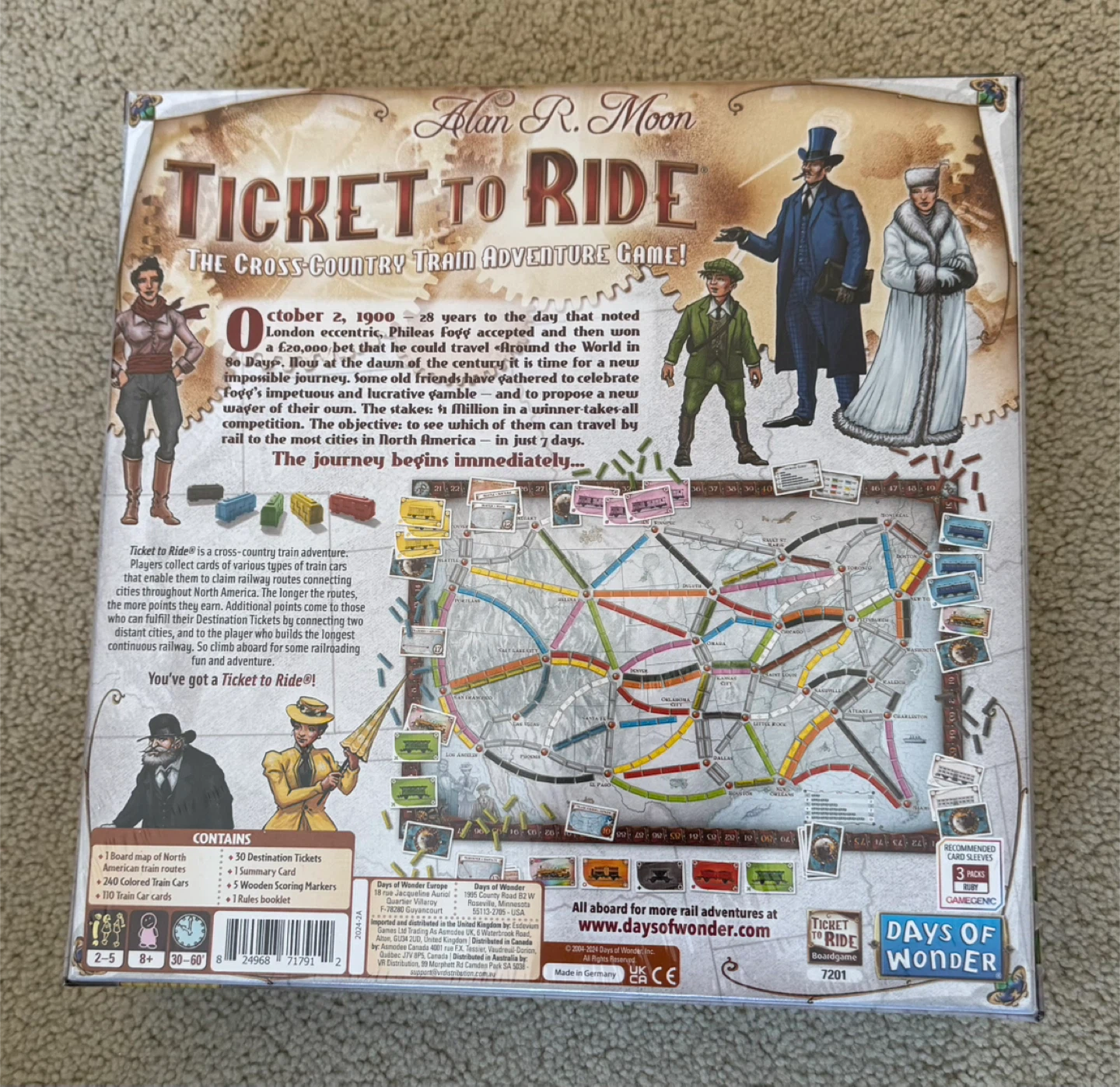 Ticket to Ride: The Cross-Country Train Adventure Game! - photo 2