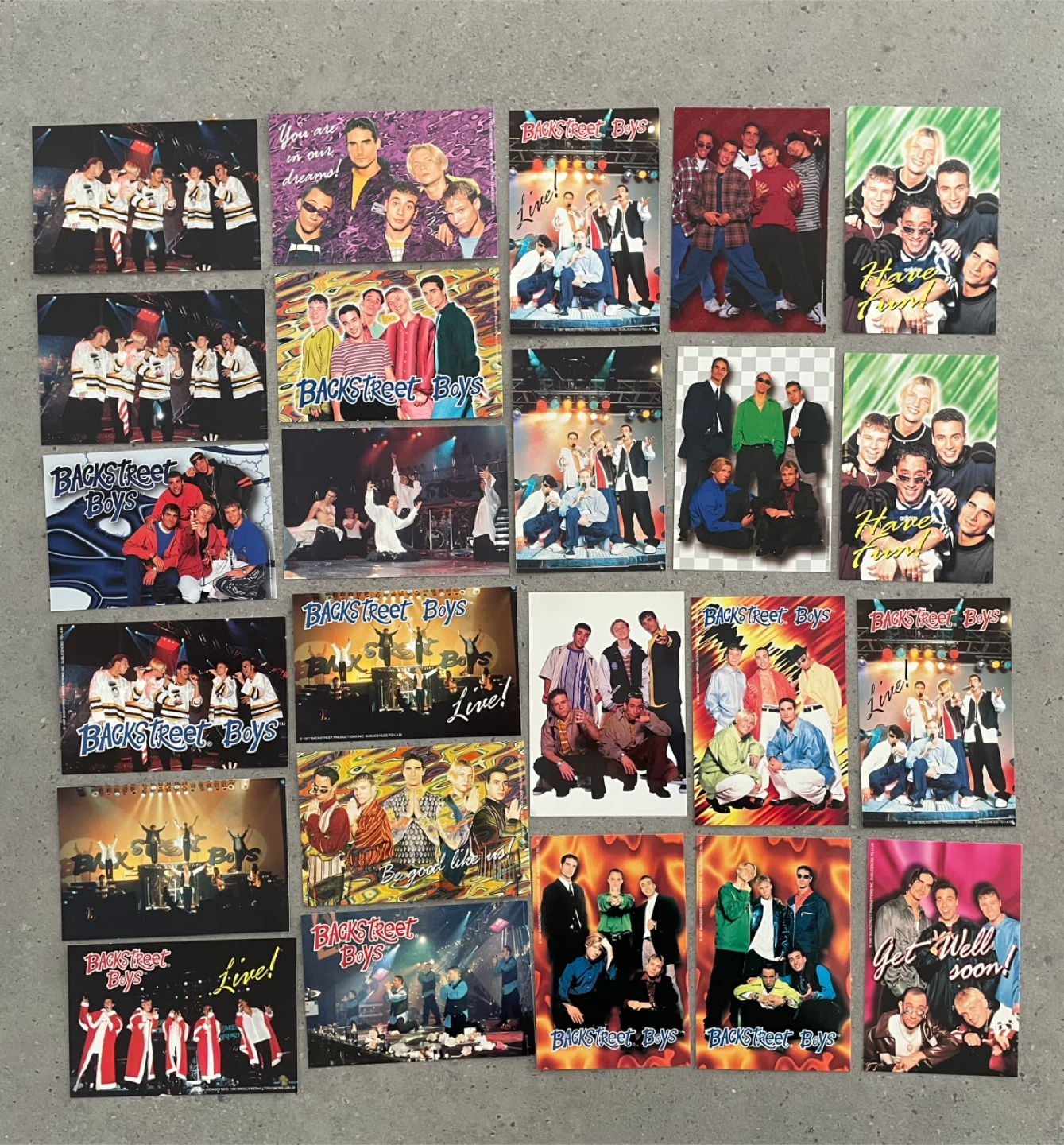 Backstreet Boys Photo Cards