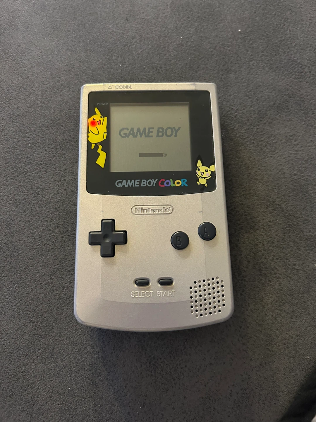 Nintendo Game Boy Color - Silver Pikachu Edition