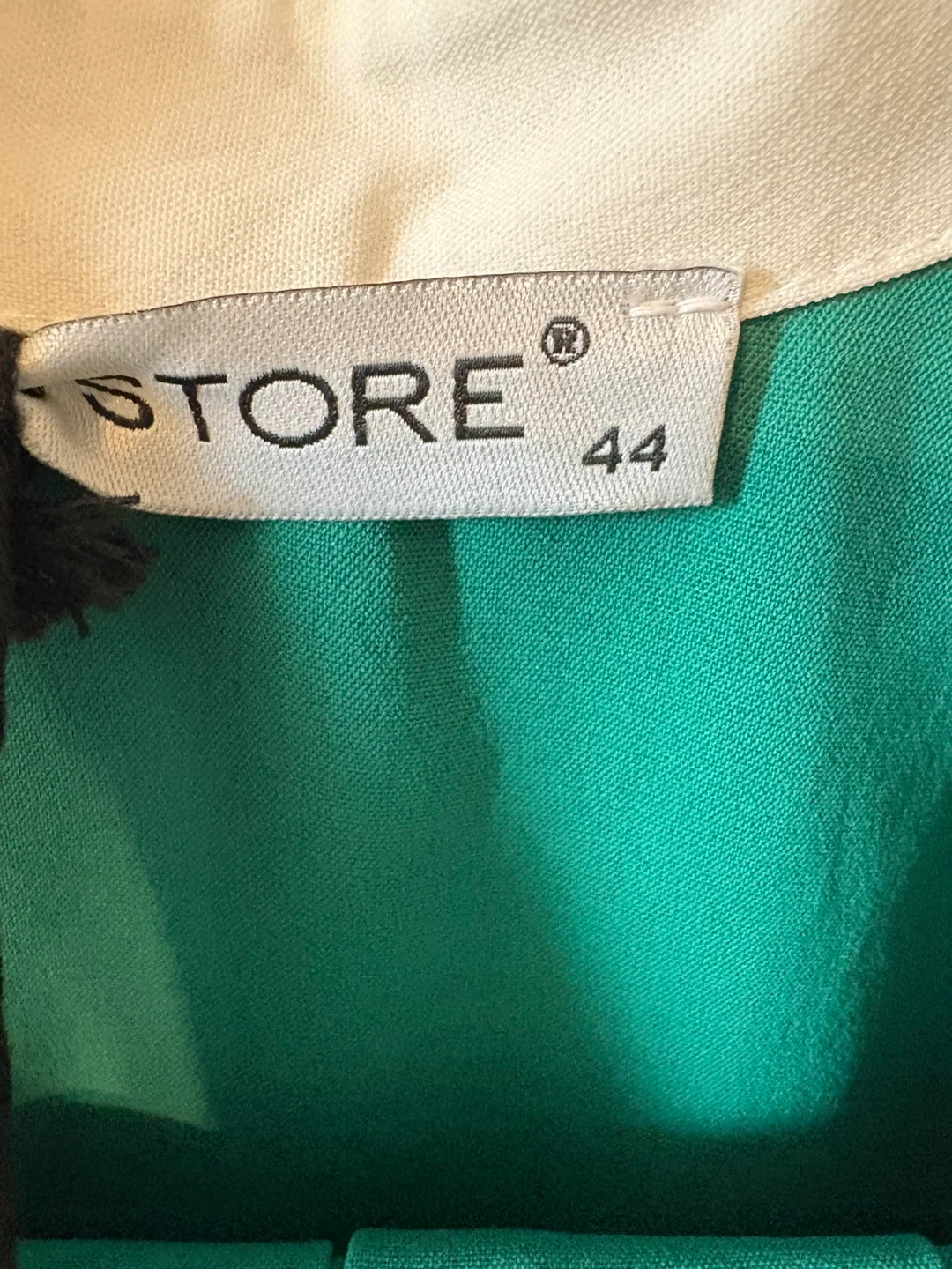 EN STORE Green and White Blouse Size 44