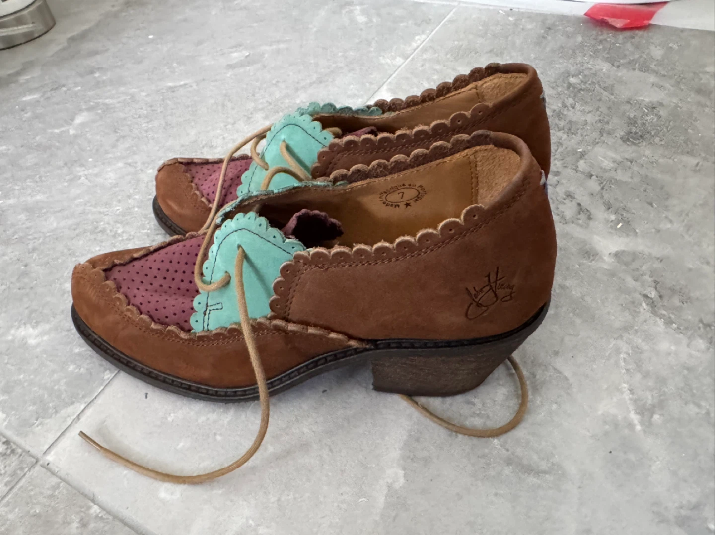 Fluevog women’s  Hobo Shoes size 7