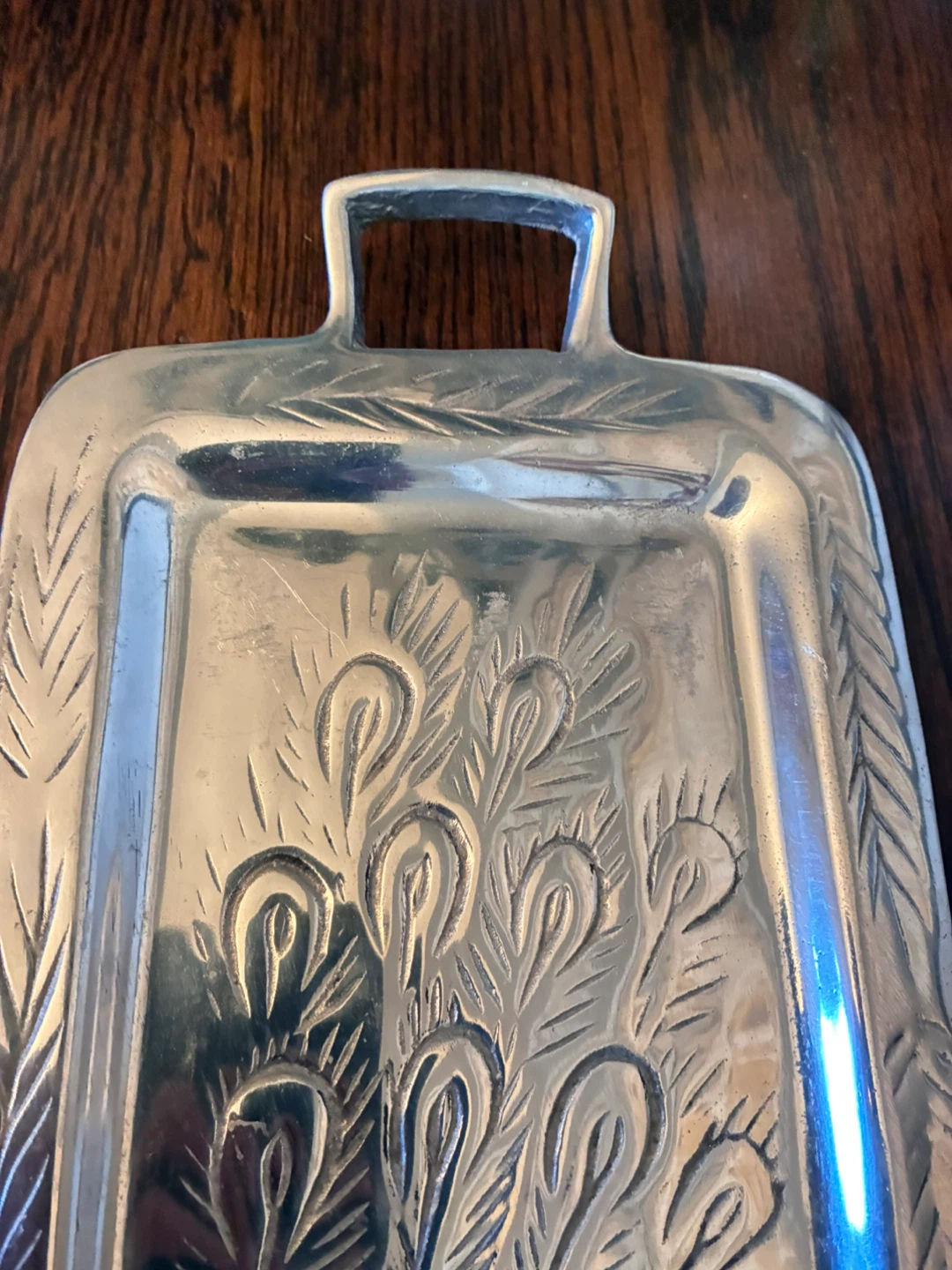 Metal Peacock Serving Tray - Vari Diseños - photo 3