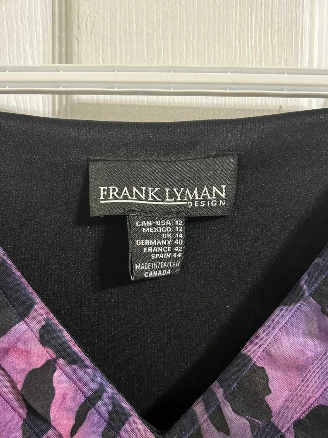 Frank Lyman Design Black & Floral Print Sheath Dress - photo 5