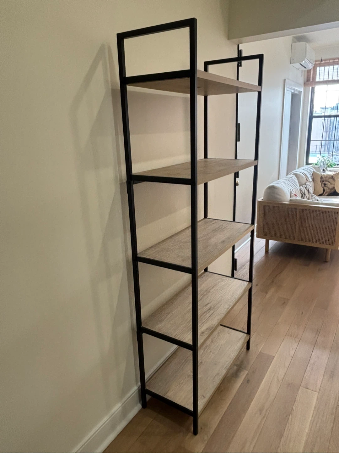 5-Shelf Metal Bookshelf - photo 3
