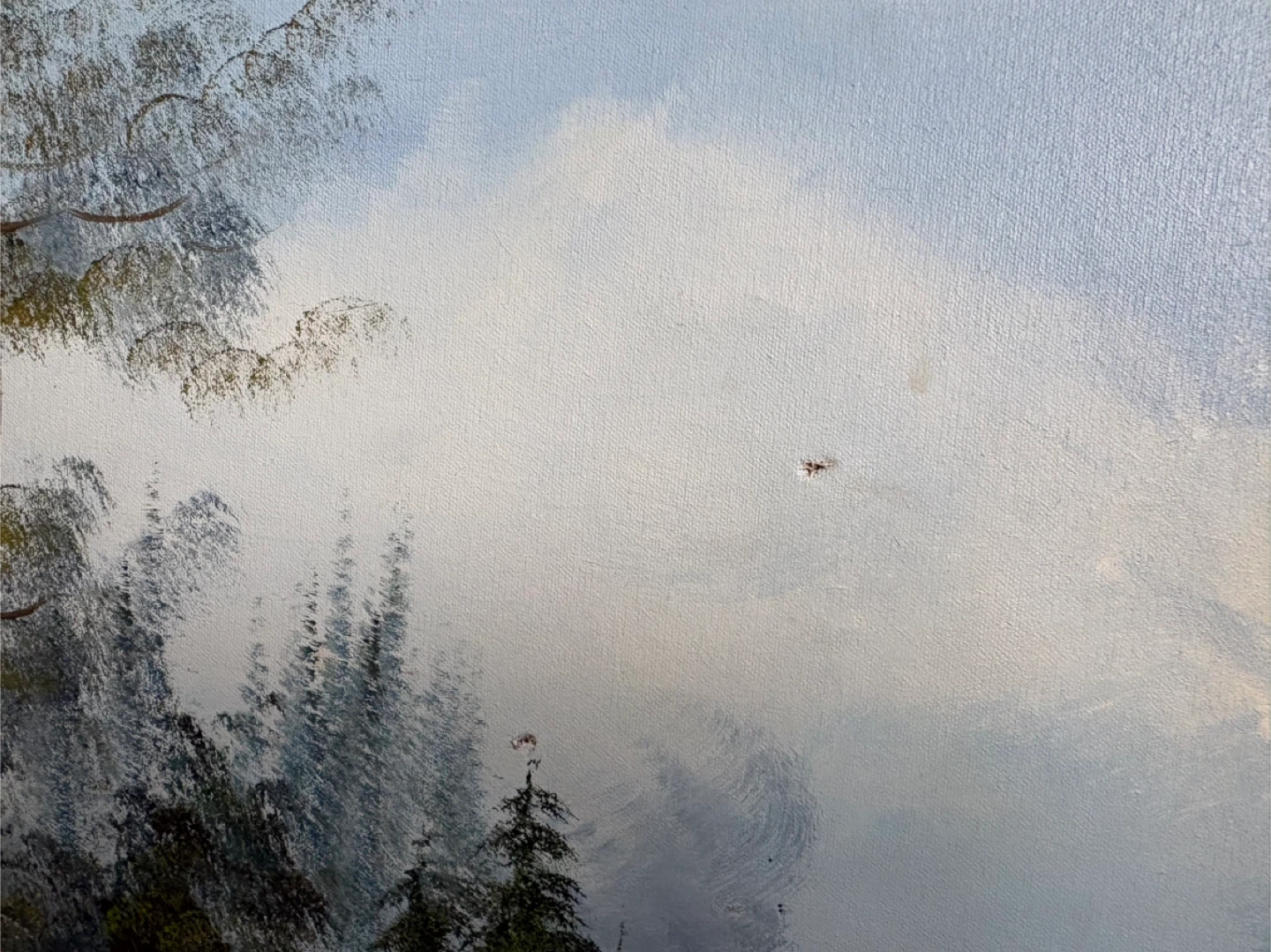 Rayford Original Winter Landscape Oil Painting - photo 3