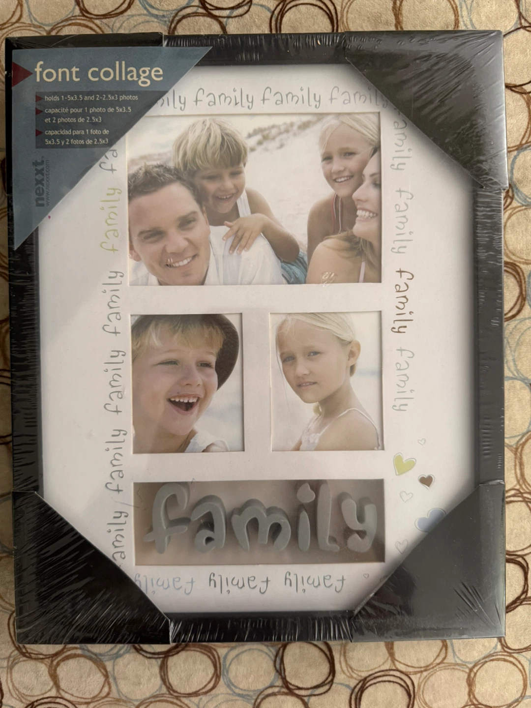🧡 Family Frame - Black
