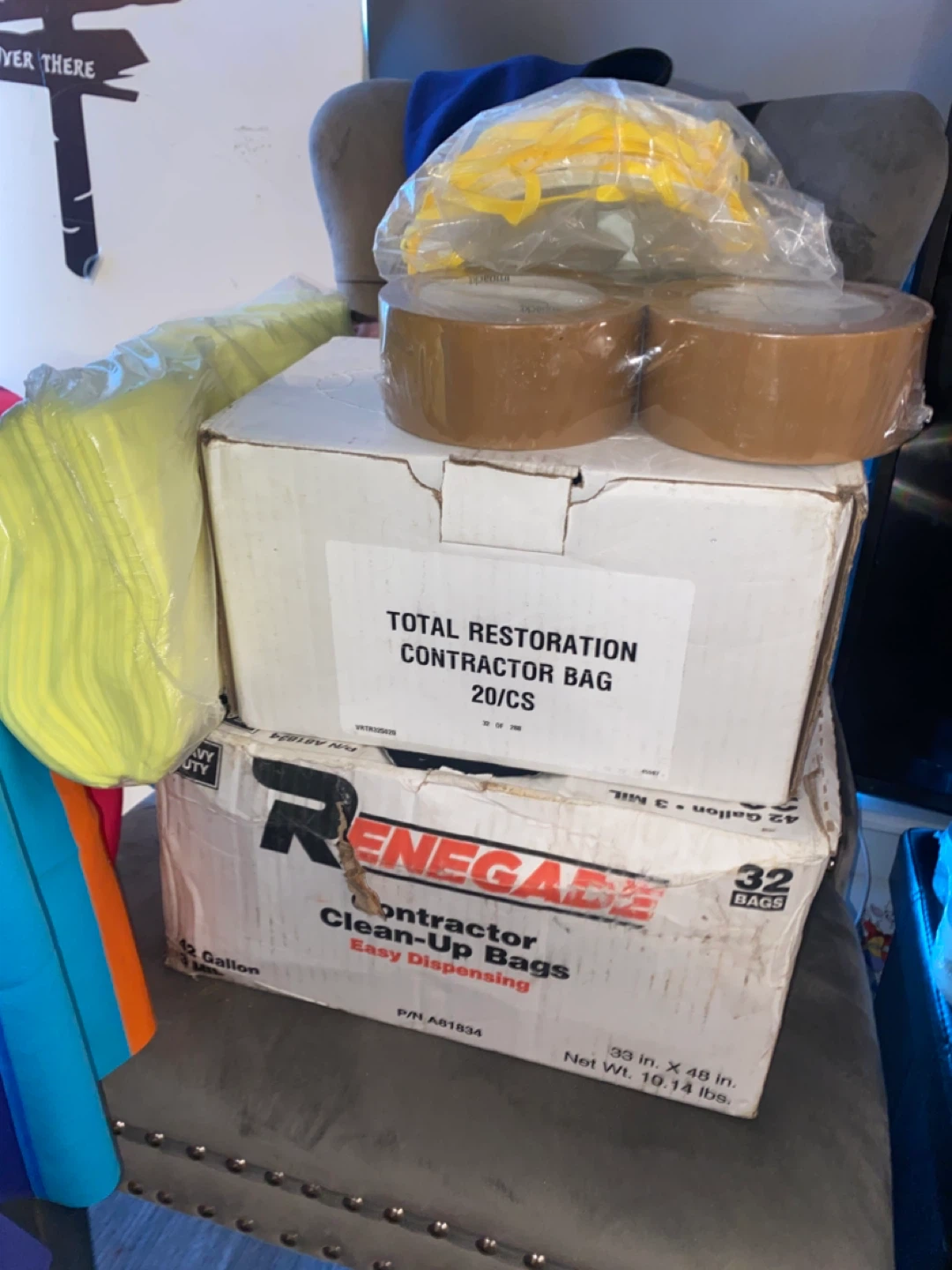Renegade Contractor Bags and Restoration Supplies