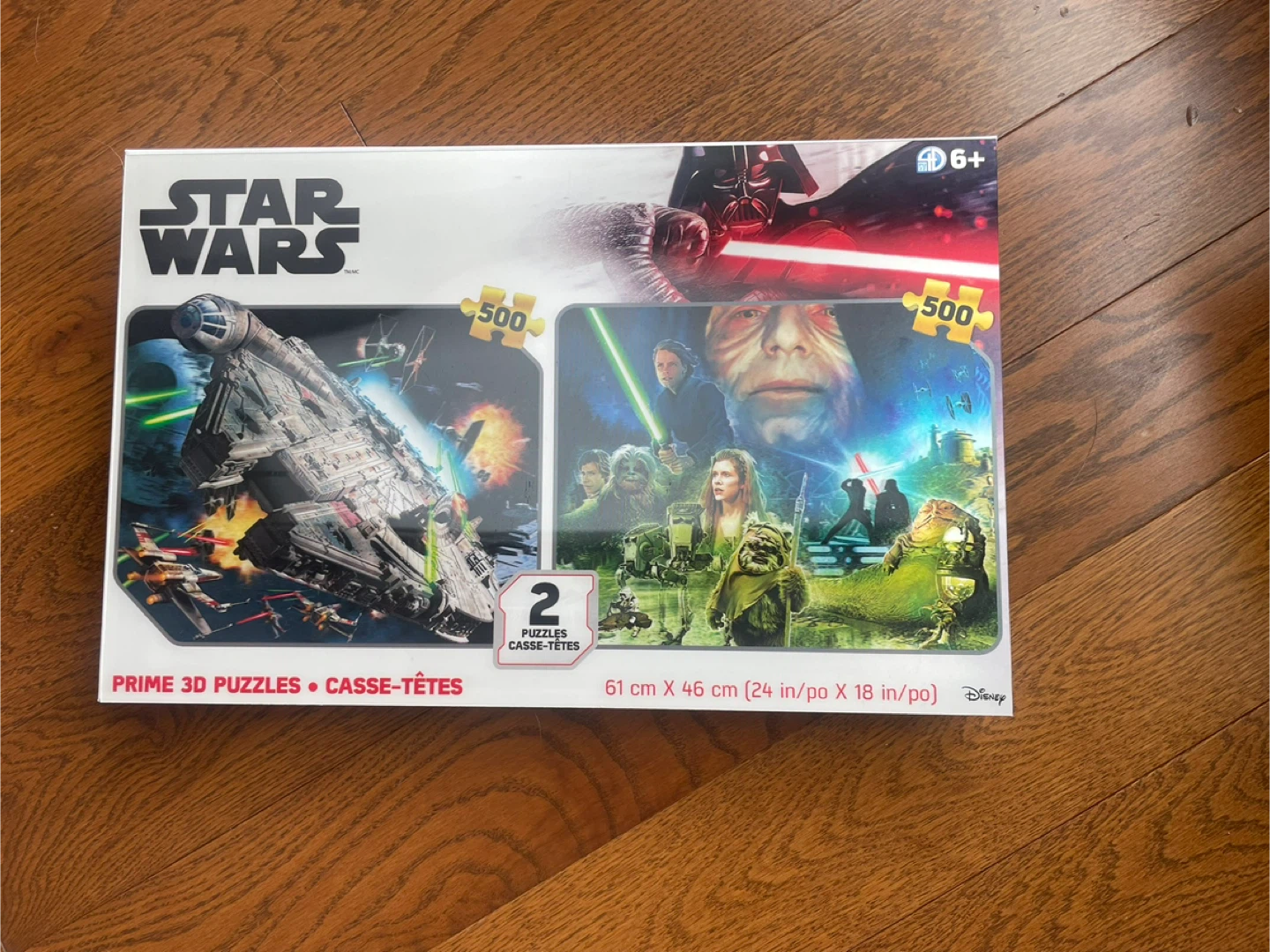 Star Wars 2 Prime 3D Puzzles - 500 Pieces Each 🧡