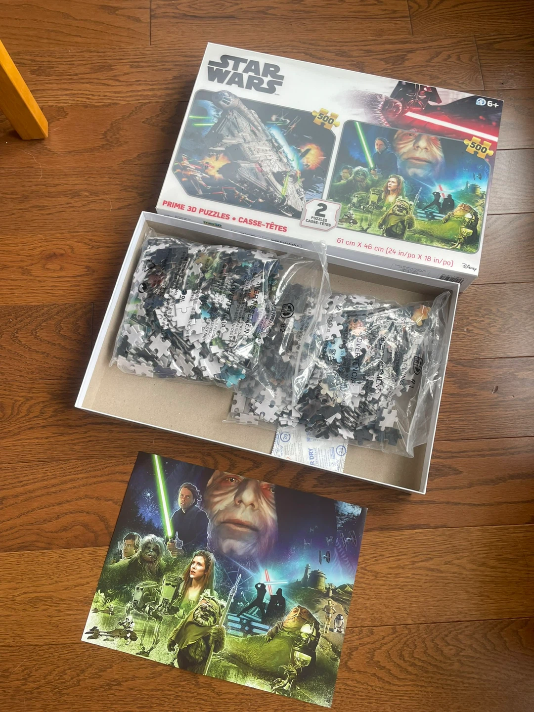 Star Wars 2 Prime 3D Puzzles - 500 Pieces Each 🧡 - photo 4
