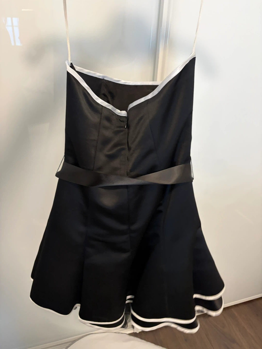 Laura Petites Black Strapless Dress - Size 6P - photo 3