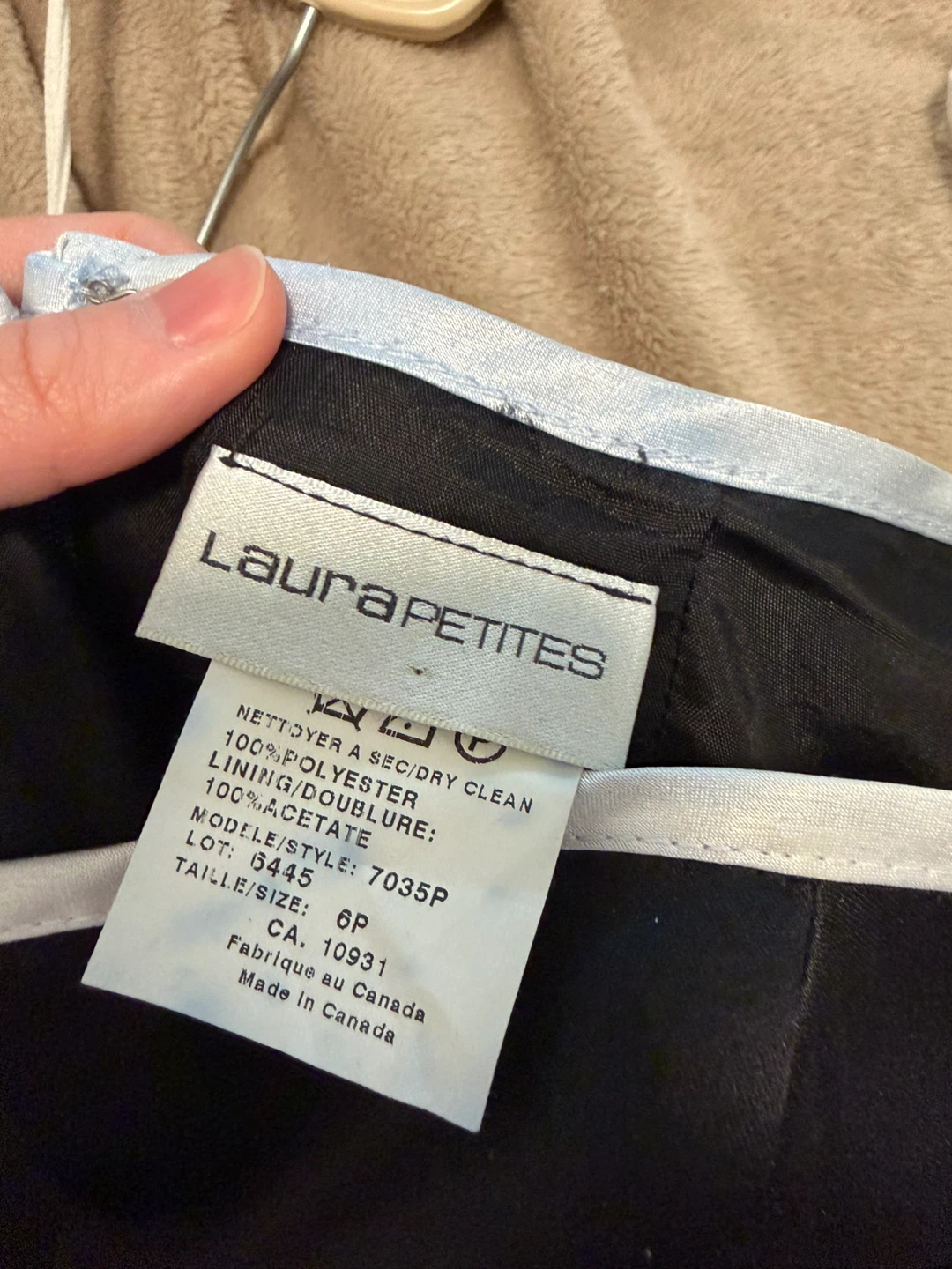 Laura Petites Black Strapless Dress - Size 6P - photo 4