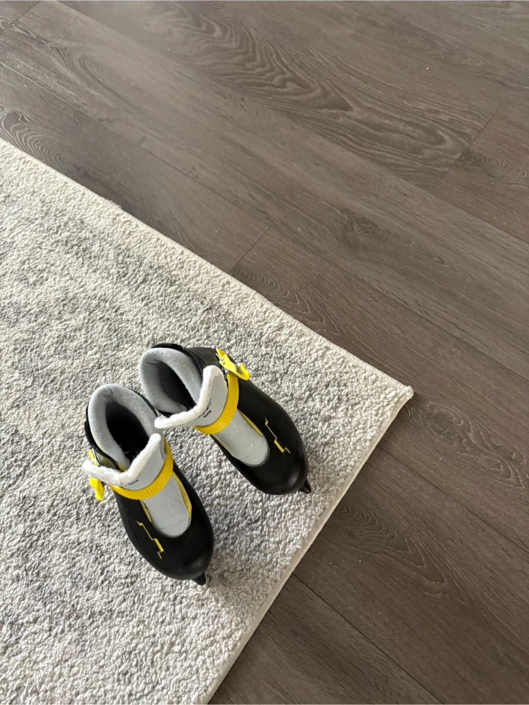 Black and Yellow Figure Skates VIC