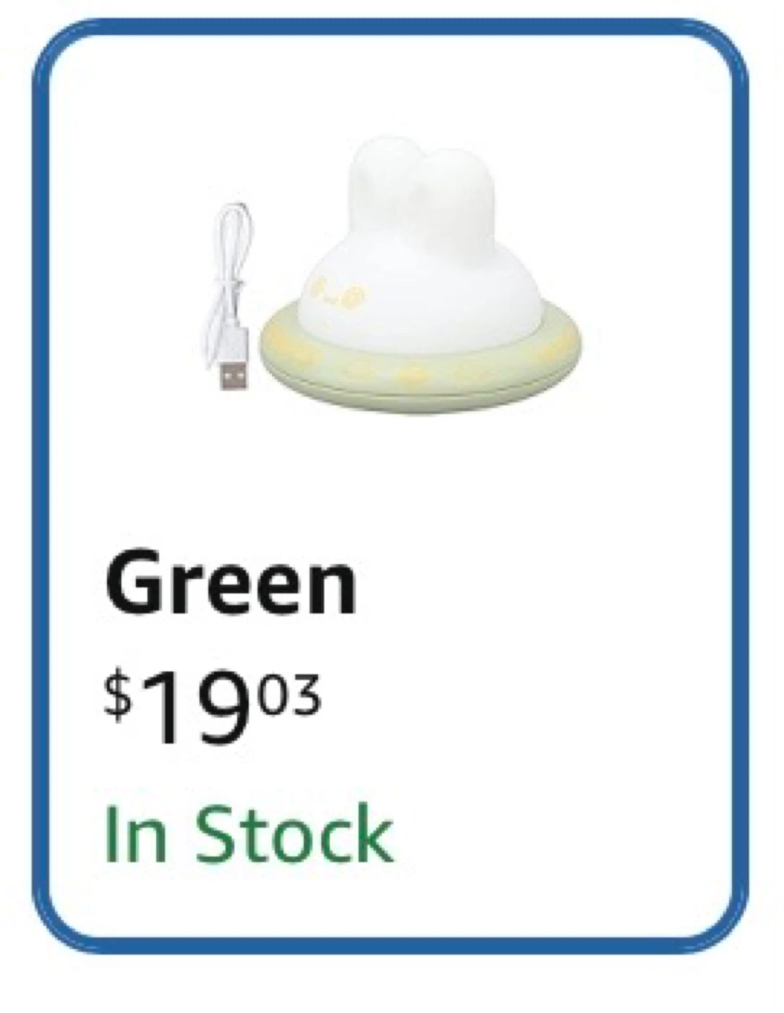 Cute Bunny Night Light - photo 4