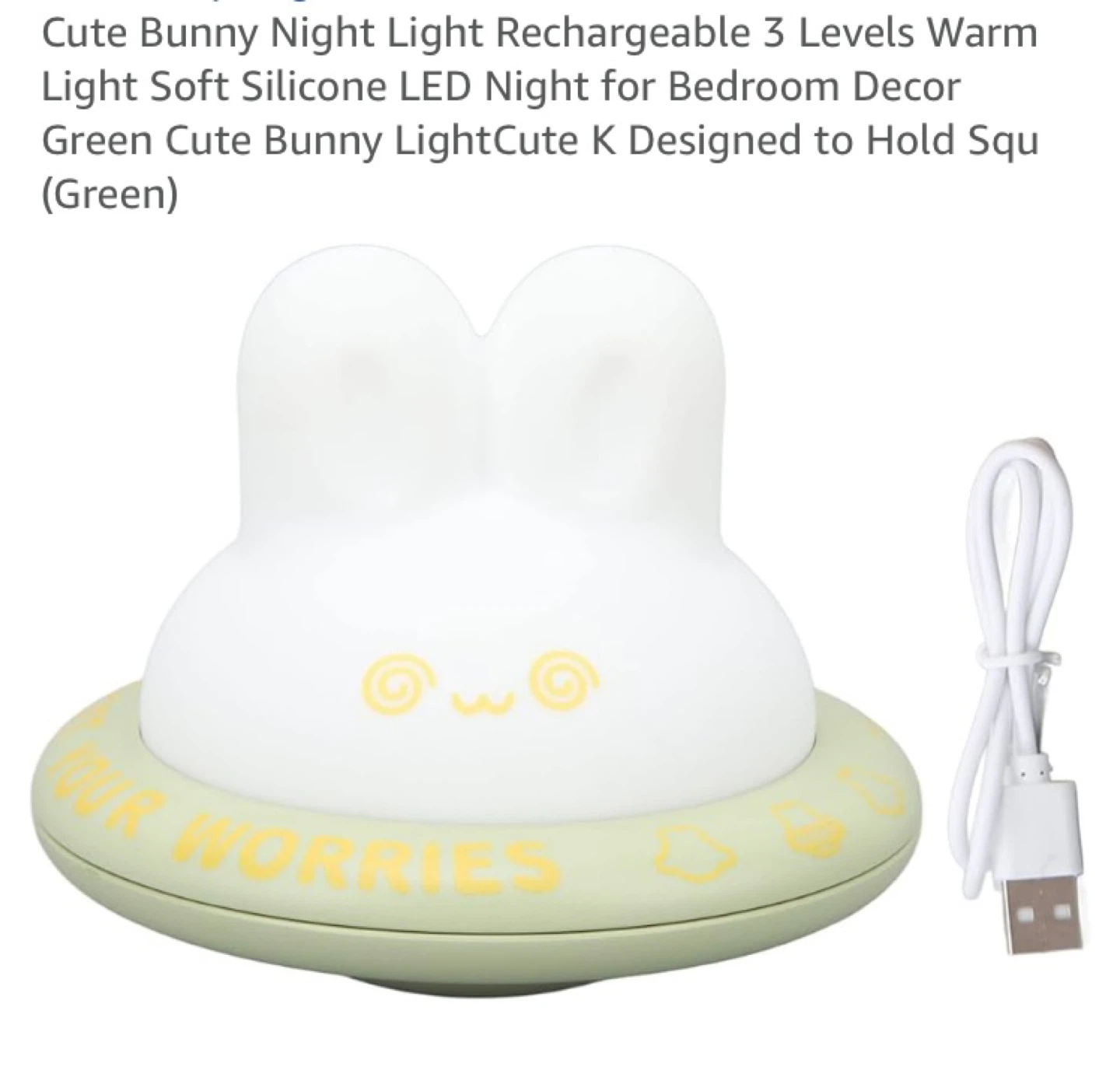 Cute Bunny Night Light - photo 5