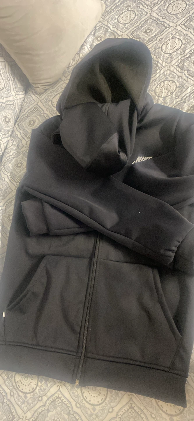Nike Black Full Zip Hoodie - photo 3