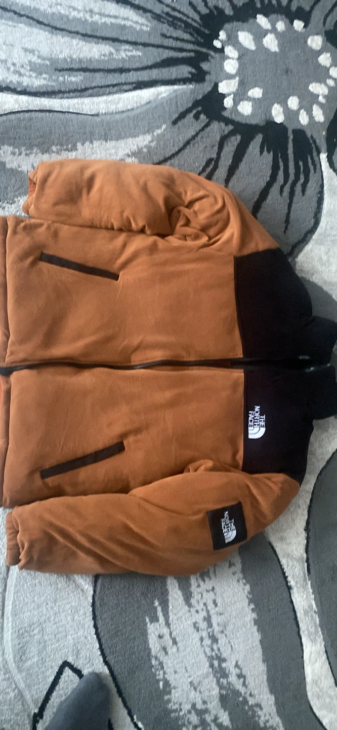 The North Face Puffer Jacket - Brown and Black - photo 4