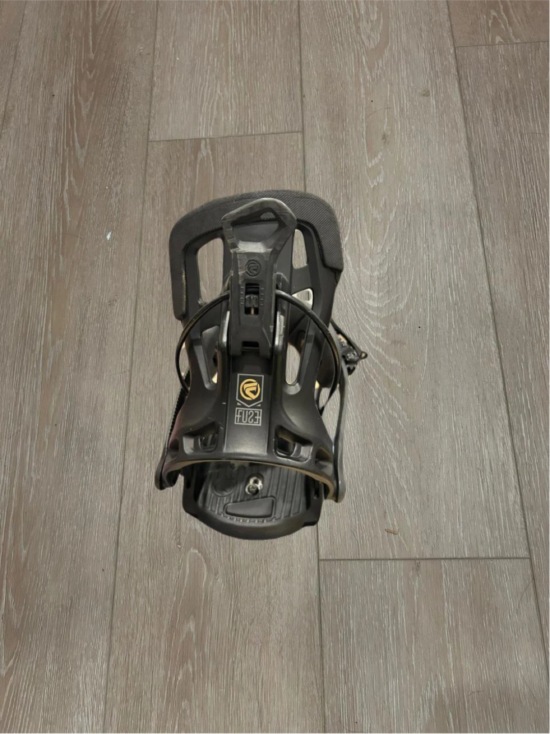 Man’s Flow Fuse Fusion 23 Snowboard Bindings – Medium (Like New) - photo 3