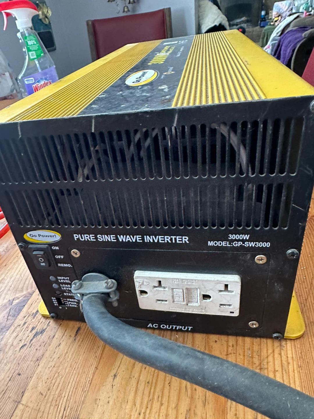 Go Power! 3000W Pure Sine Wave Power Inverter - photo 3