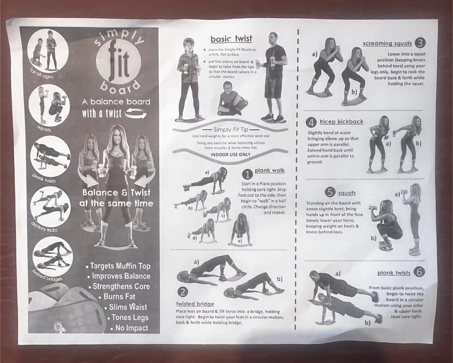 Simply Fit Board Balance Board - photo 2
