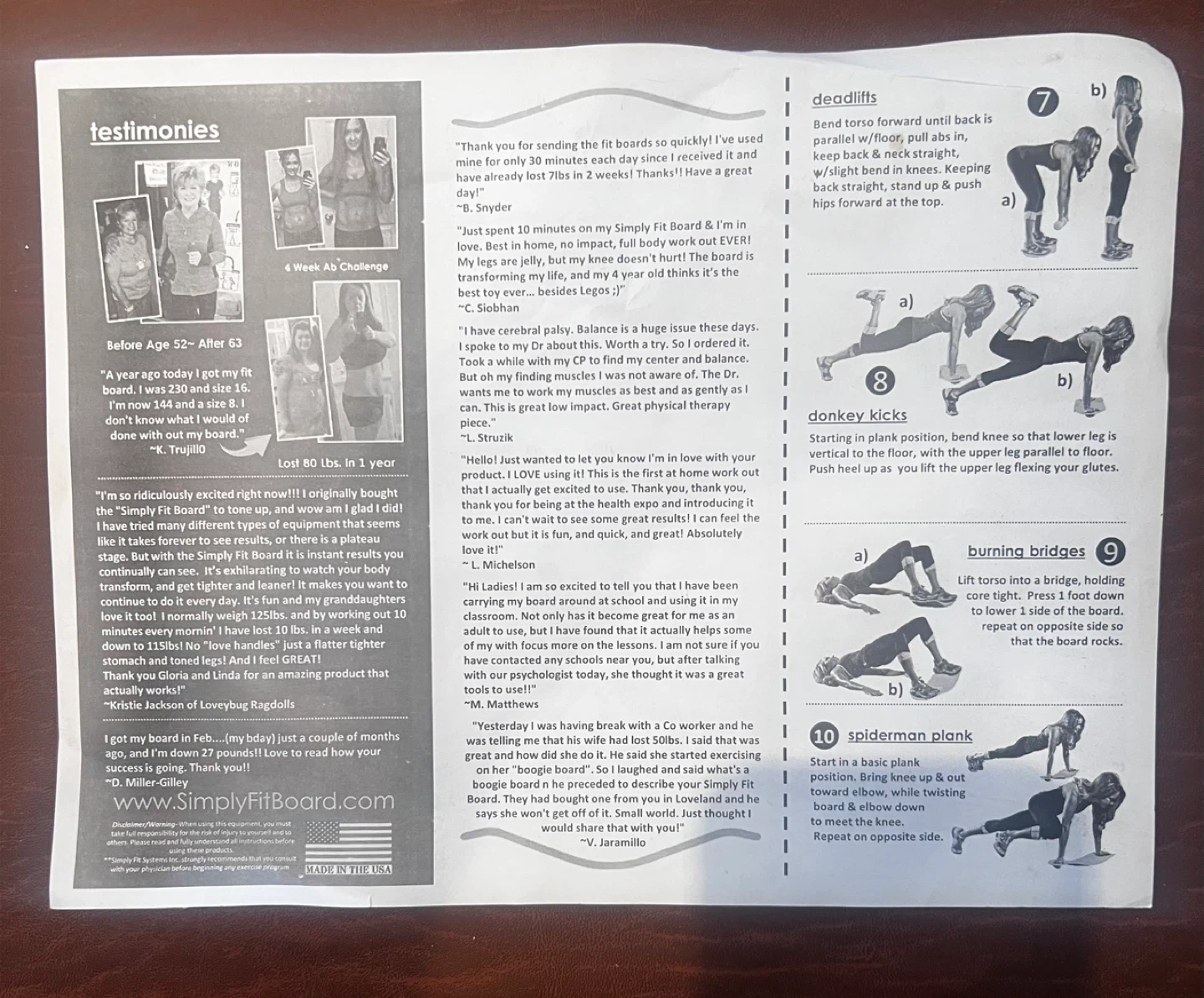 Simply Fit Board Balance Board - photo 3