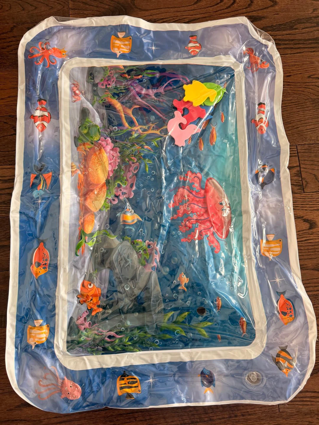 🧡 Baby Inflatable Water Tummy Time Play Mat - photo 2